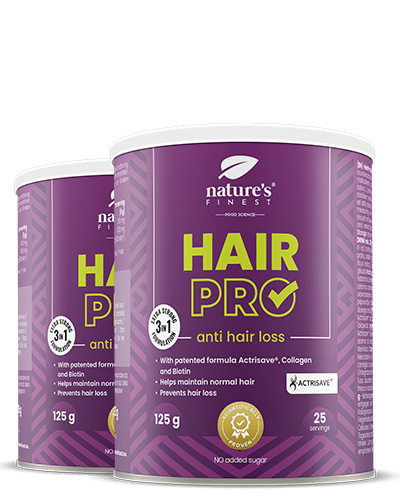 Hair Pro 1+1 , Prevenția Căderii Părului , Întărește Foliculii De Păr , Previne Pierderea , Stimulează Creșterea , Revitalizează , 250g