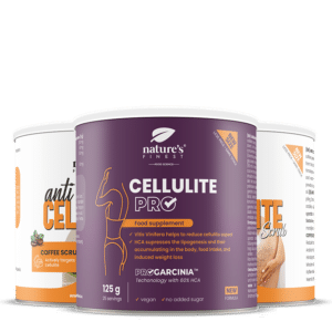 Cellulite PRO + 2x Anti Cellulite Coffee Scrub pachet