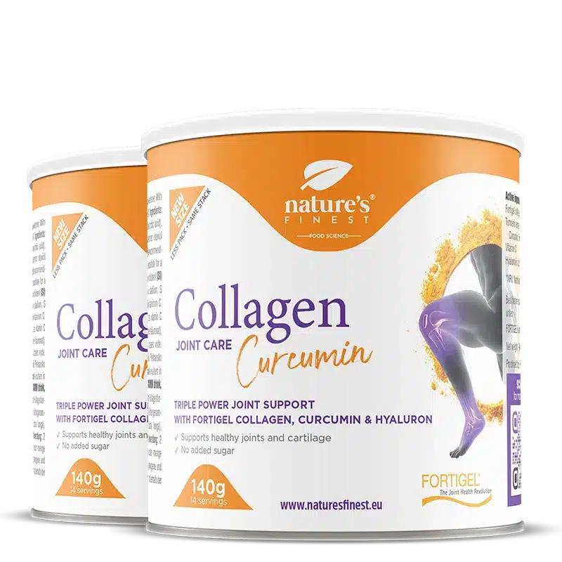 Nature's Finest Curcumin Jointcare | Colagen, Curcumină Și Acid Hialuronic Pentru Suport Articular | Ajutor Pentru Rigiditate, Flexibilitate Și Mișcar