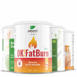 Detox FatBurn + Scrub de Cafea Anti-celulită pachet