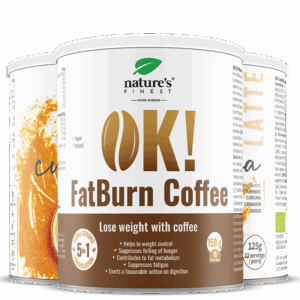 2x Golden Curcuma latte + OK!Fatburn Coffee pachet