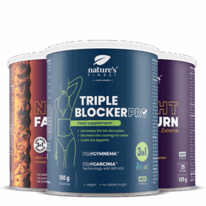 Triple Blocker PRO + 2x Night FatBurn Extreme pachet