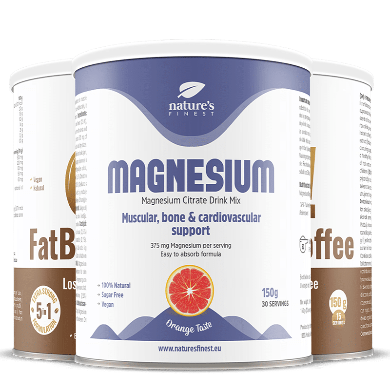 2x OK!FatBurn Coffee + Magnesium pachet