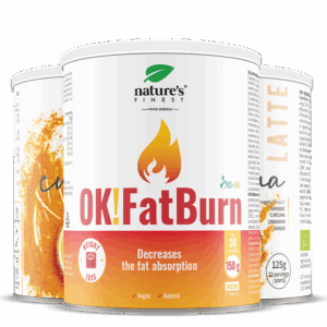 Golden Curcuma Latte + OK!FatBurn pachet
