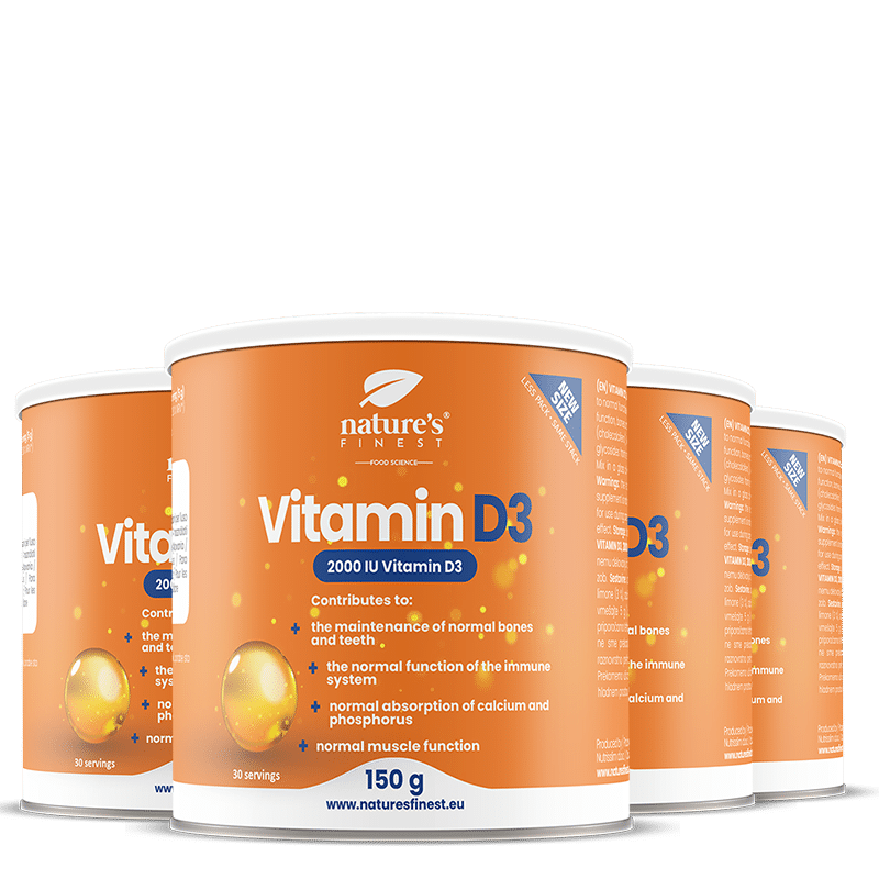 Pulbere de Vitamina D3 3+1 GRATUIT