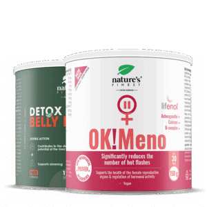 OK!Meno + Detox Belly Burn pachet