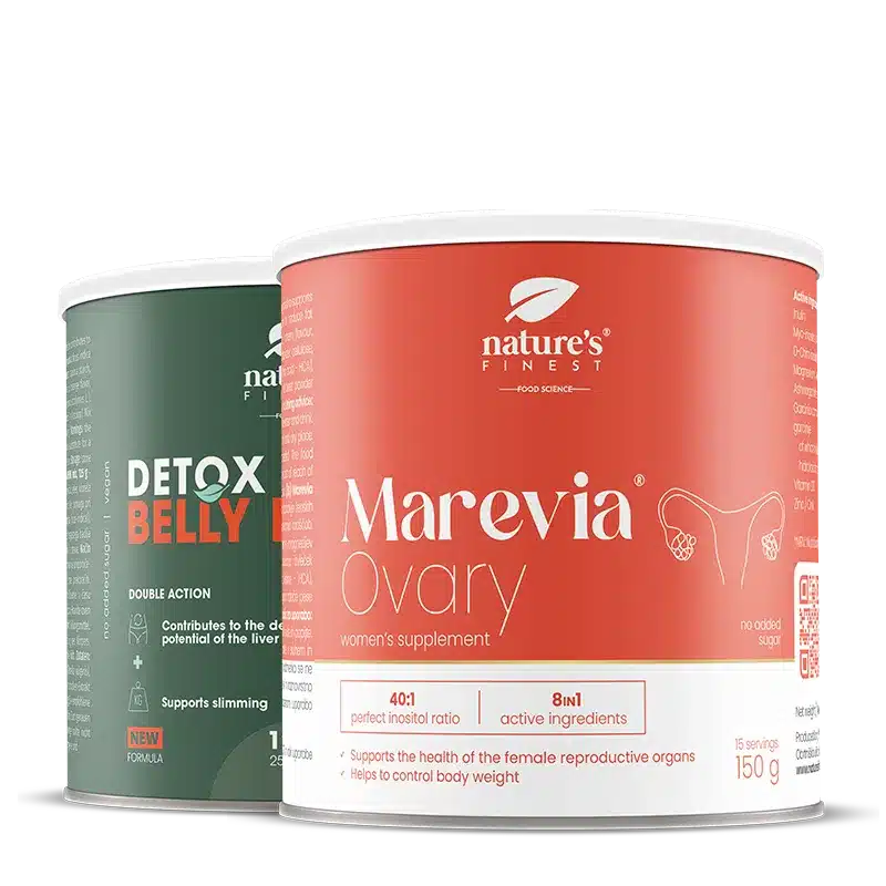 Marevia Ovary + Detox Belly Burn pachet