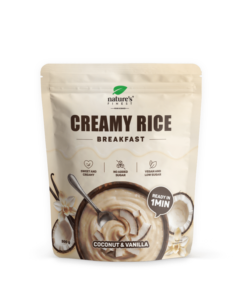 Creamy Rice Breakfast Coconut-vanilla